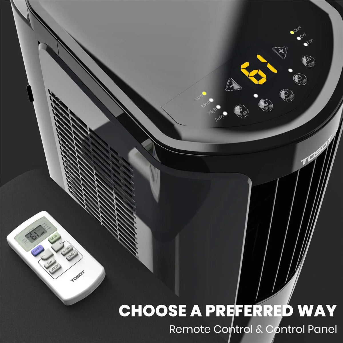 Grey Portable Air Conditioner Z963162
