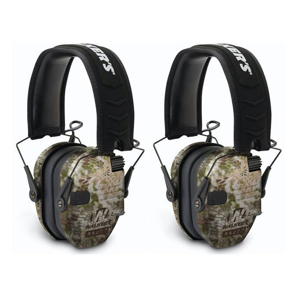 Camo Razor Slim Shooter Ear Protection Muffs, NRR 23dB, 2 Pack H4355