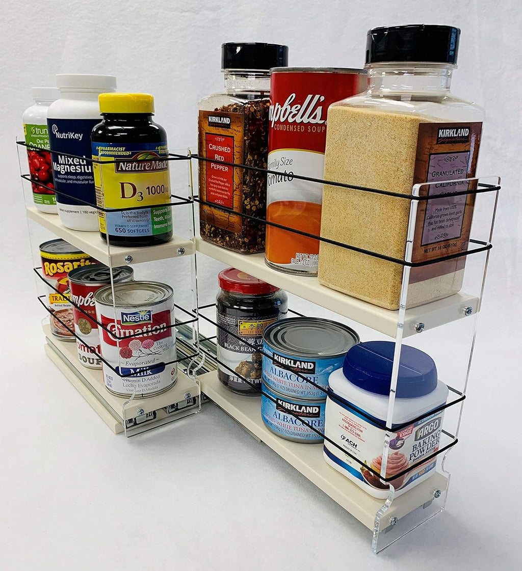 Two-Tiered Spice Organizer for Large Containers U545870