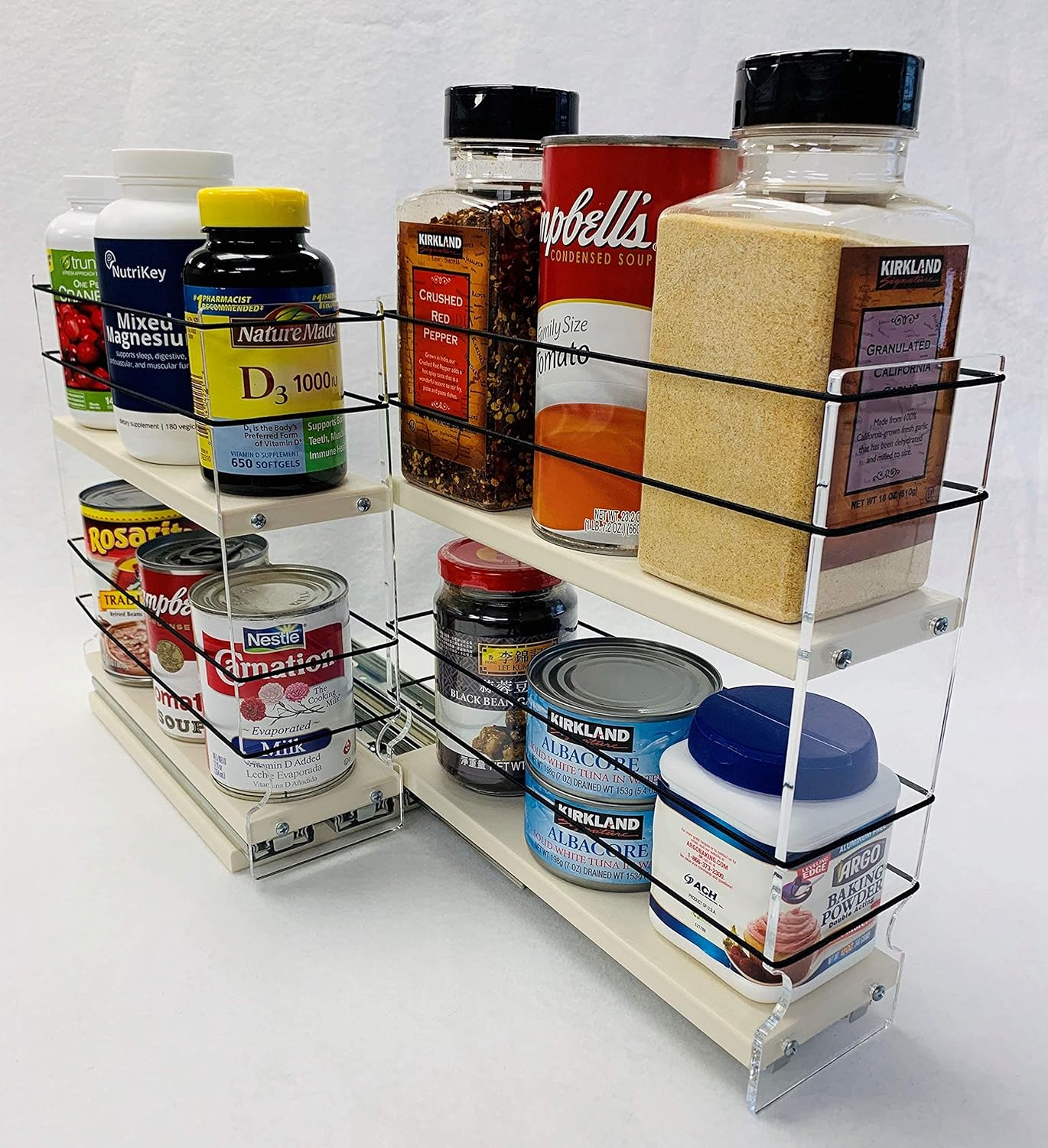 Two-Tiered Spice Organizer for Large Containers U545870