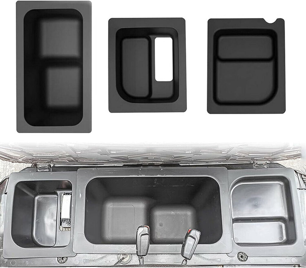 3PCS Black Under Seat Storage Bin Set N55920