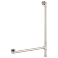 Lift and Turn Tub Drain with Swivel Head in Brushed Nickel V73769