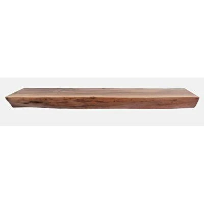 2 Piece Acacia Solid Wood Floating Shelf S996155
