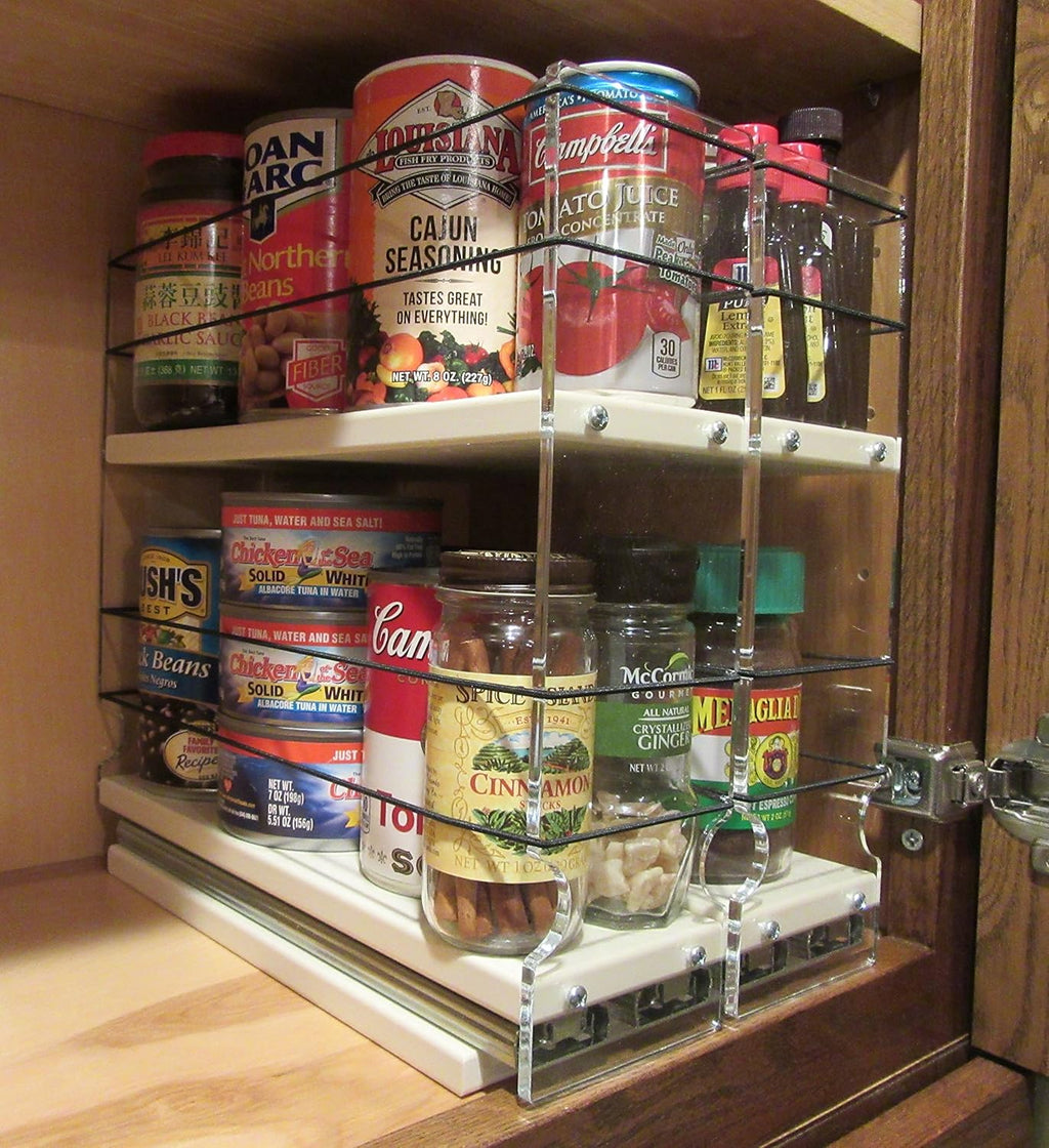Two-Tiered Spice Organizer for Large Containers U545870
