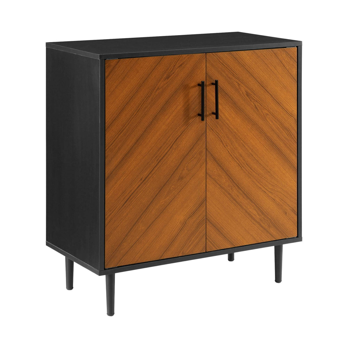 Solid Black Accent Cabinet L5698