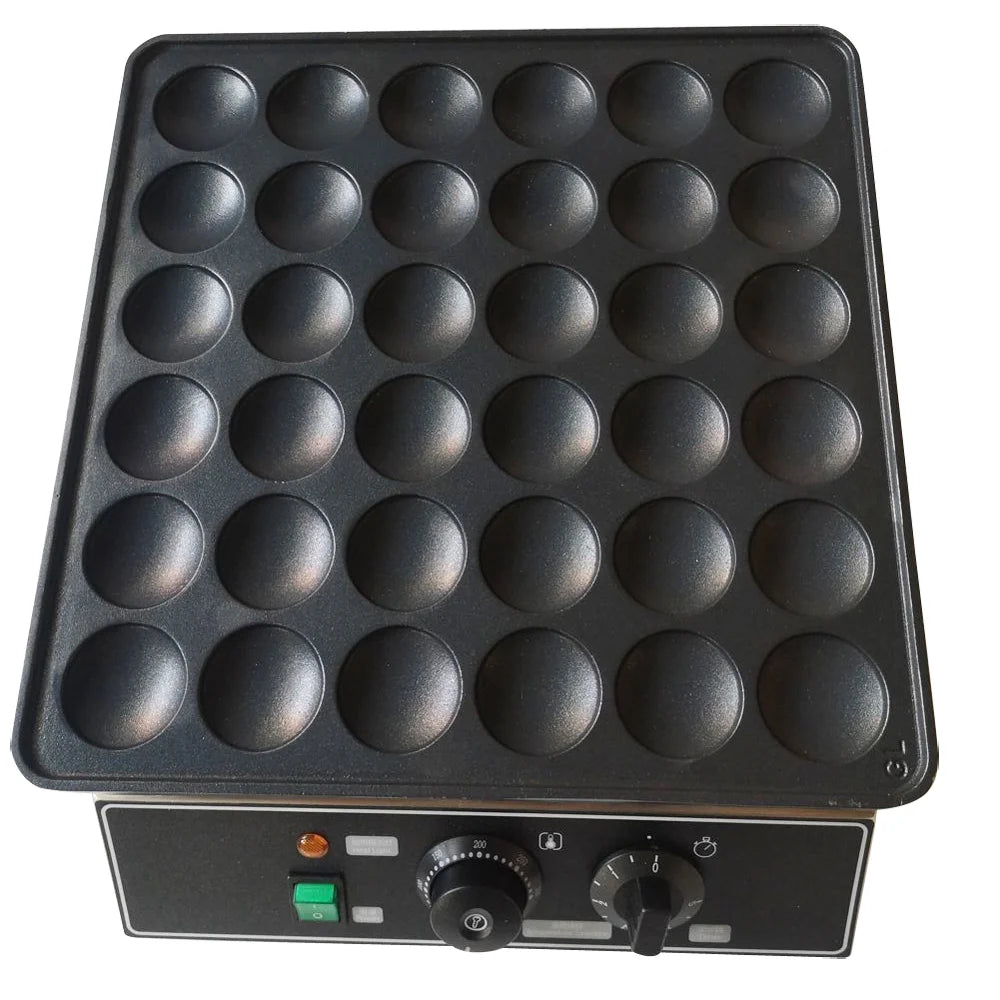 36 Holes Electric Mini Waffle Pancake Maker Stainless Steel 1000W P47987