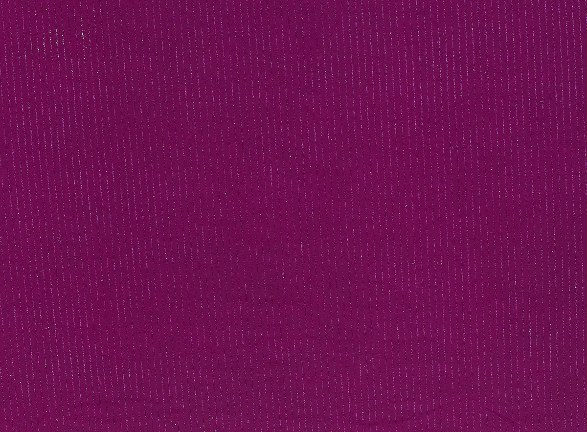 Magenta Bellini Stripe Glitter Fabric by the Yard, 20 Yard U4206