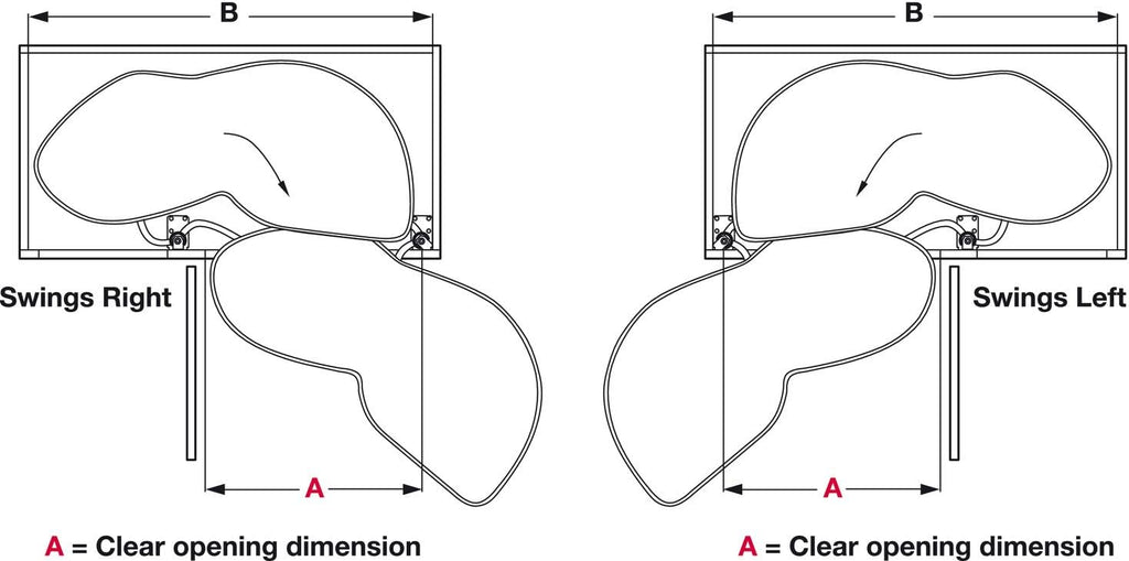 Lazy Susan for Blind Base Corner Cabinets H827