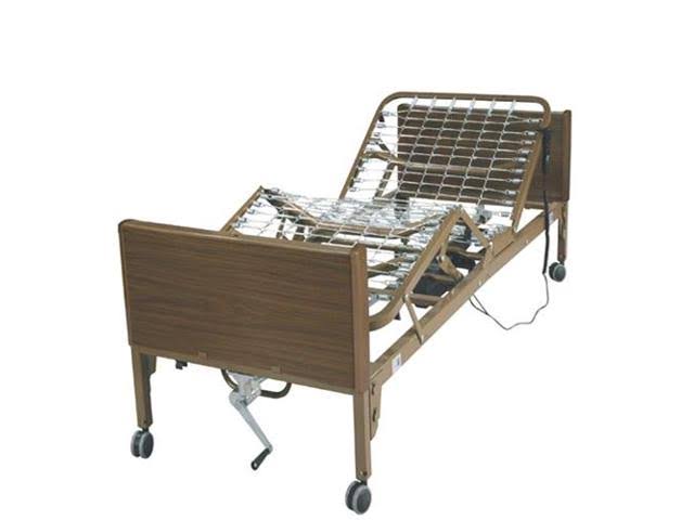 Full Electric Bed with Full Rails and Foam Mattress J3030