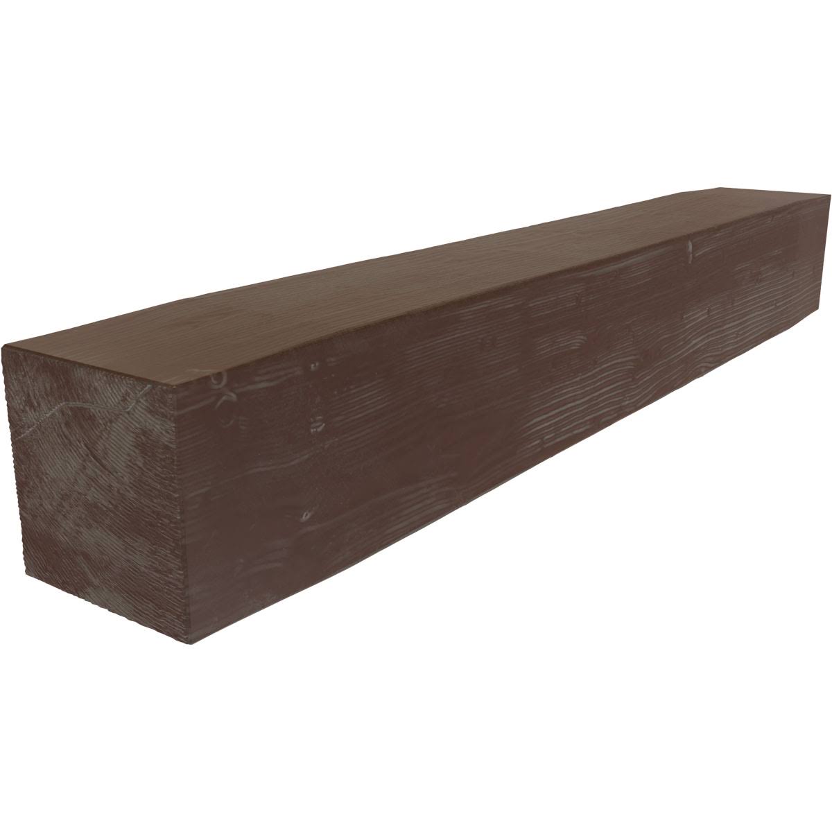 Sandblasted Faux Wood Fireplace Mantel U824918