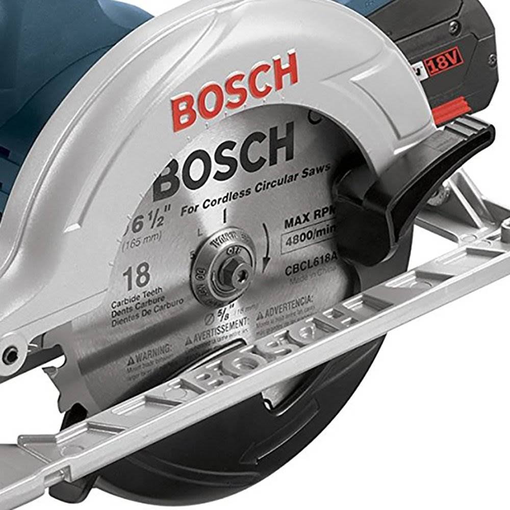 18V Cordless 6-1/2 in. Circular Saw W20828