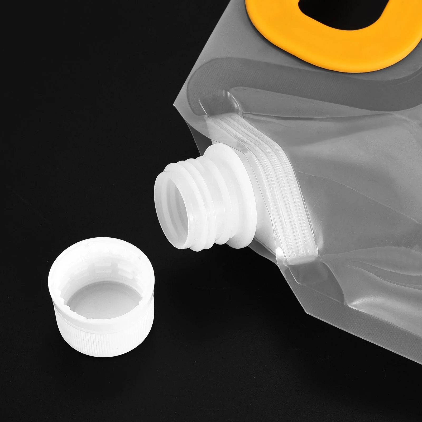 4Pack Clear Collapsible Water Container Bag Q135904