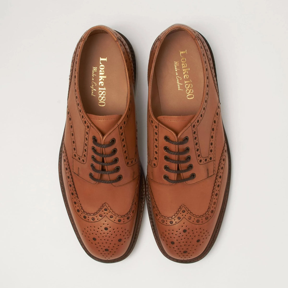 Tan Leather Shoes Z709