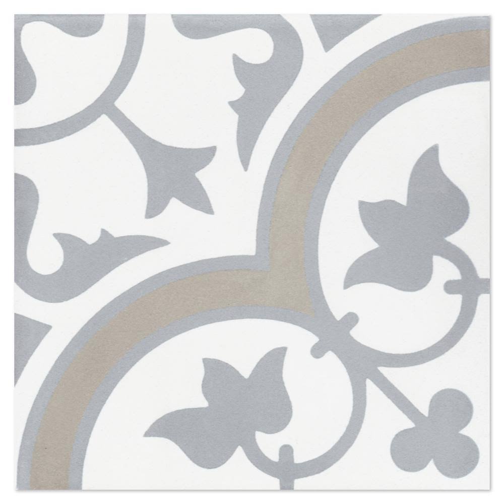 Vintage 8 in. x 8 in. Cement Floor and Wall Tile V607636
