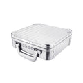 Silver Keypad Lockbox Hard Case P65394
