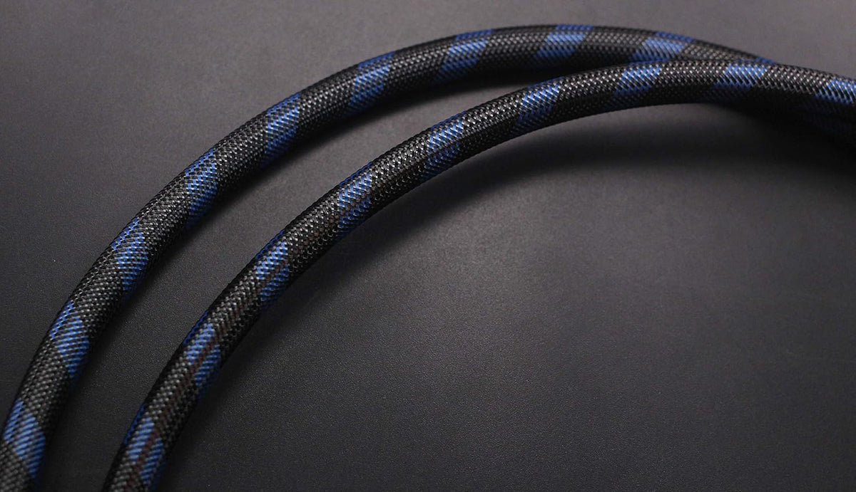 1pair Set Bi-Wire Speaker Cable (2 Banana Plugs - 4 Banana Plugs, Total 12 Banana Plugs, 3M) P7438