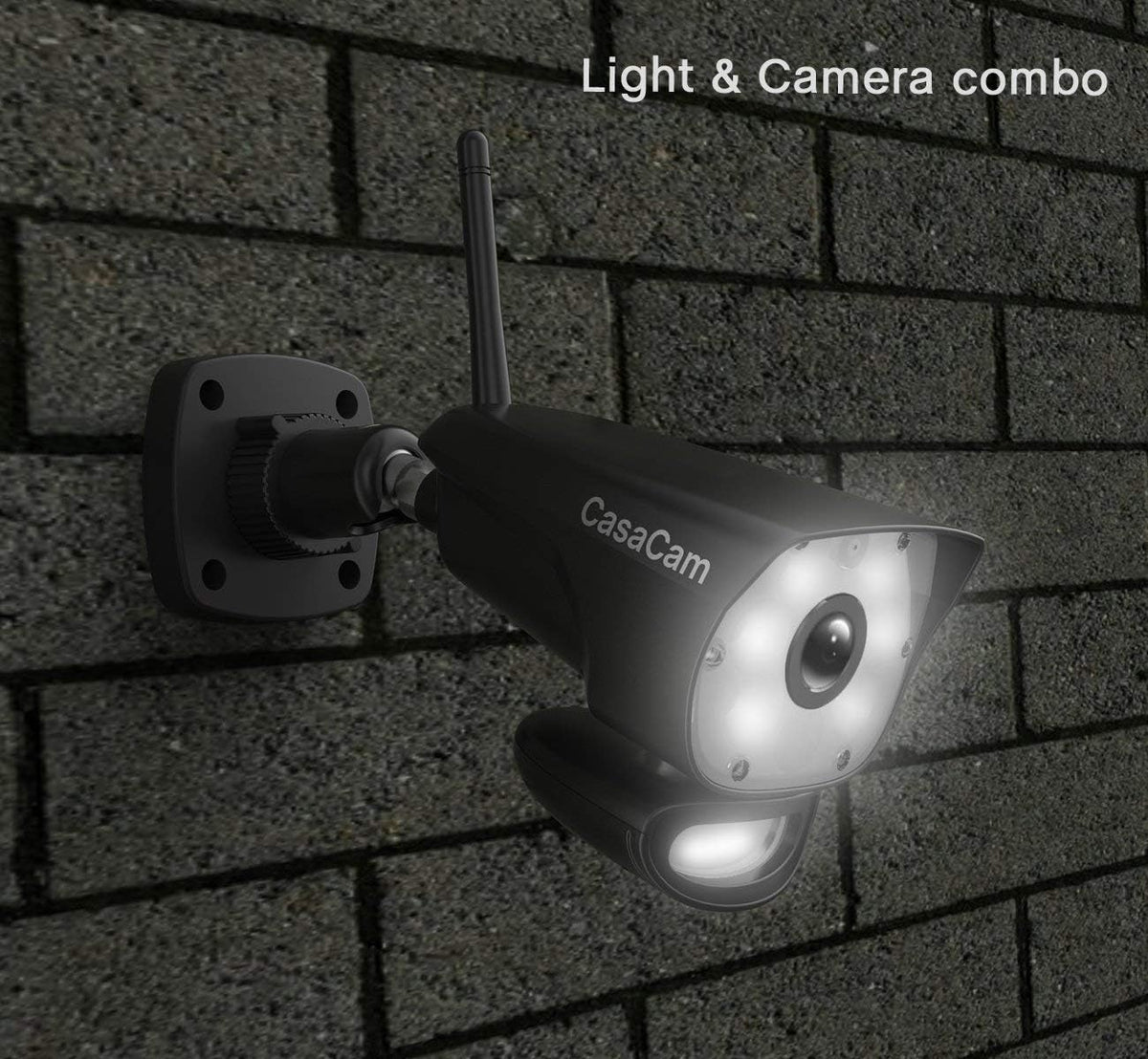 Wireless Security Camera System with 7 Touchscreen and HD Spotlight Cameras H757173