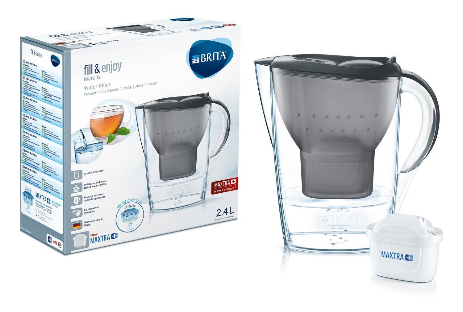Graphite Water Filter Jug and Cartridges Starter Pack S1243