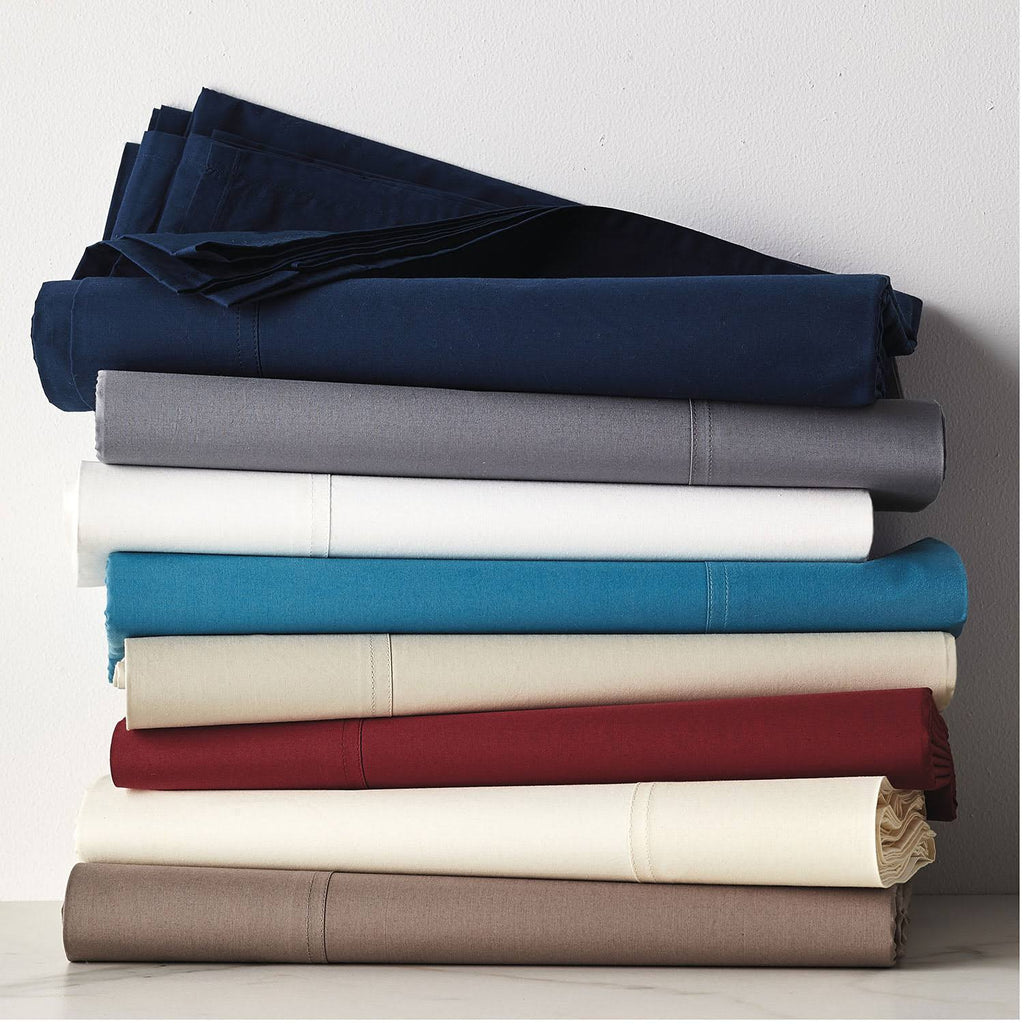 Twin Supima Cotton Percale Flat Sheet P644341