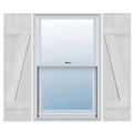 Rustic Faux Wood Shutters Z2060