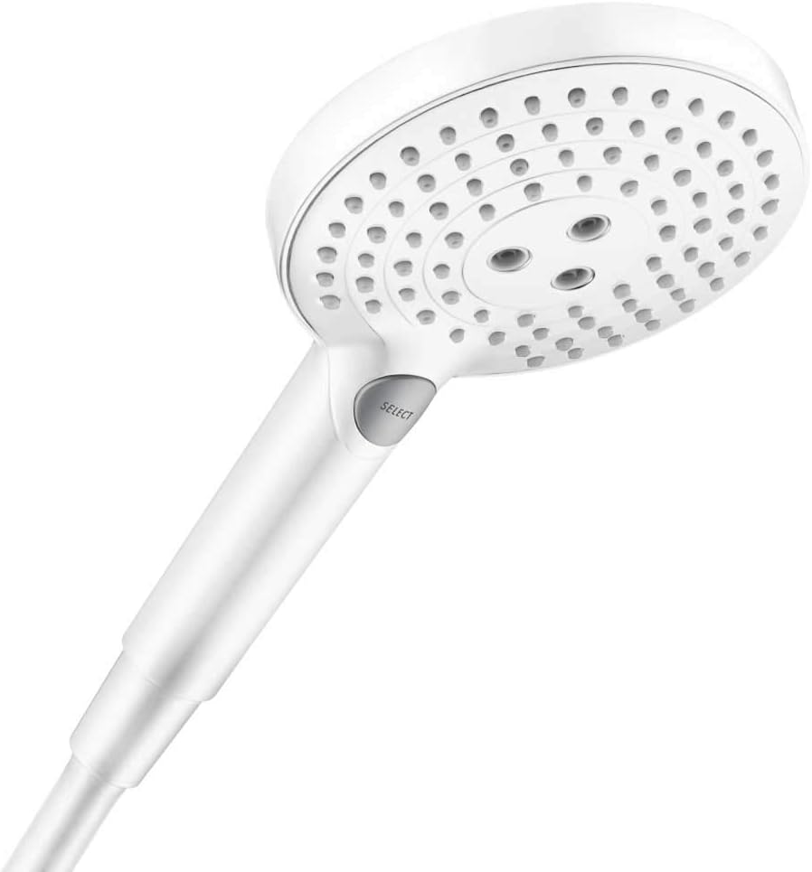 Brushed Black Chrome 5-inch Handheld Shower Head B362