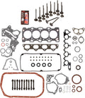 Full Gasket Set Head Bolts Intake Exhaust Valves for 2.4L SOHC 16V 4G64 P1994